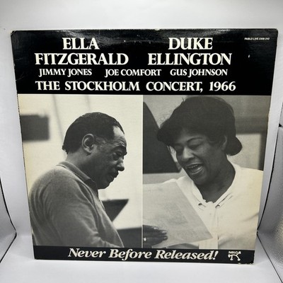 The Stockholm Concert, 1966'' by Ella Fitzgerald and Duke Ellington.  Vinyl 12 