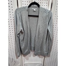 Amazon Essentials Gray Cardigan Sweater Button Front Long Sleeve XL