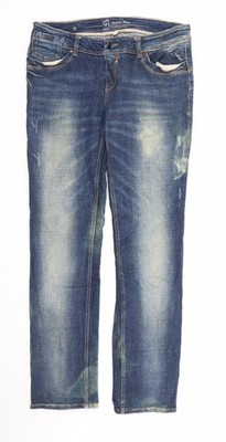 Womens UK Size 33 in Blend Denim Regular Fit Straight Jeans