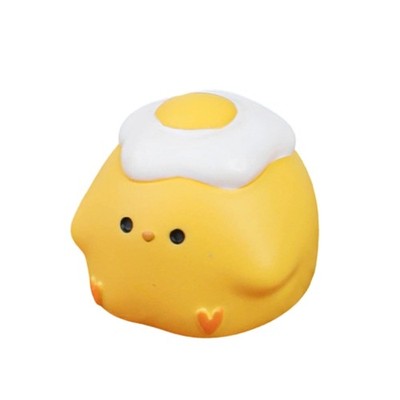 Cute Resin Fried Eggs Chick Keycap For Mechanical Keyboard Unique Design