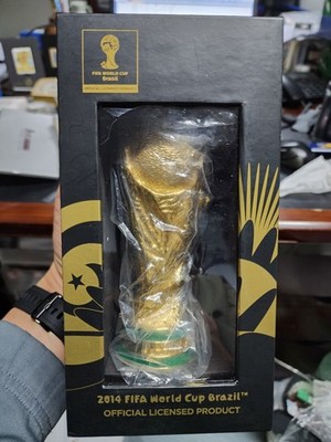 FIFA 2014 Brazil World Cup Trophy Replica 15CM 2KG Official Rare Collectible