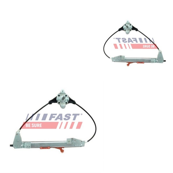 Fast 2X Fensterheber Manuell Hinten Links Rechts FüR Fiat Grande Punto 199 199-image