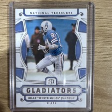 2024 Panini National Treasure Billy “White Shoes” Johnson Gladiators 14/50
