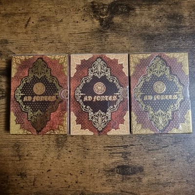 Ad Fontes Renaissance Playing Cards New & Sealed Limited Edition Deck