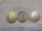 Morgan Silver Dollars, Lot of 3 Gorgeous Old New Orleans Coins, 1879,1889,1890