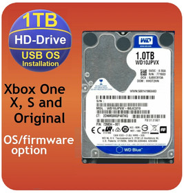 Xbox One Internal 1TB Hard Drive Xbox One X, S & Original 1540 USB OS option
