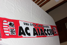 Schal Fußball von Der Ausrüstung aus Frankreich AC Ajaccio AC Aiacciu