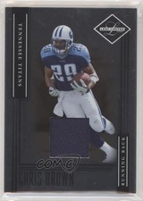 2006 Leaf Limited Threads Jersey 20/50 Chris Brown #117 r7d