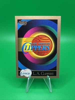 LA Clippers 1990 SkyBox Team Checklist #339. B40