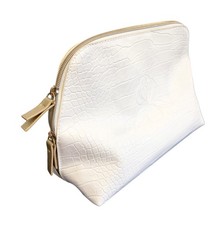 White Sisley 2019 Prestigiosa Borsa Trucco Imbalsamata Vanity 10”x4”x7”