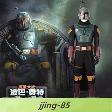 Movie Star Wars Boba Fett Vest Pants Customized Complete Outfit Cosplay Costume