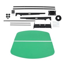 LABLT Green Tuff Top Tractor Canopy For ROPS 52" X 52" w/ Mounting Accessories