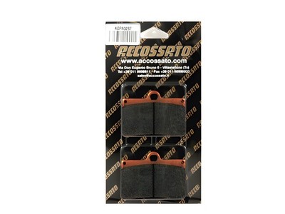 FRONT RECESSED BRAKE PADS FOR VOXAN ROADSTER 1000 2001 > 2006 CP ST