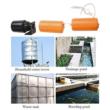 1PCS AC 240V Tank Pool Water Tower Water Level Sensor Controller Float Switch