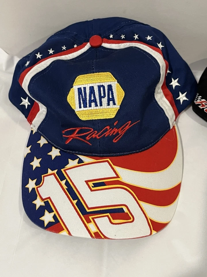 Lote de gorras de carreras vintage a presión Napa Kevin Harwick ajustables Foto 2 de 4