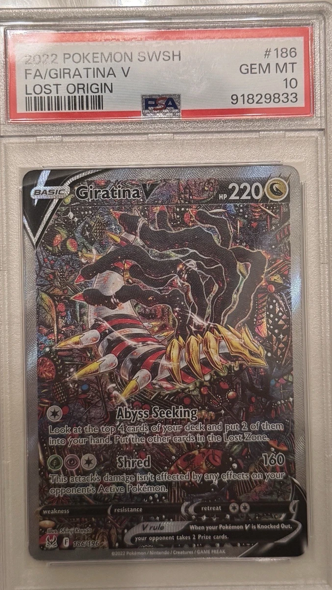 Giratina V 186/196 Swsh11: Lost Origin for sale | eBay