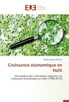 Croissance éConomique En HaïTi Heddou Marco Etienne