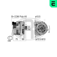 Lichtmaschine Generator Lima ERA 210771A FüR BMW E90 E84 E91 X1 14V 3Er Touring