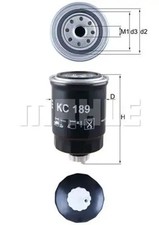Kraftstofffilter Anschraubfilter KC 189 KNECHT für NISSAN ALMERA TINO NAVARA