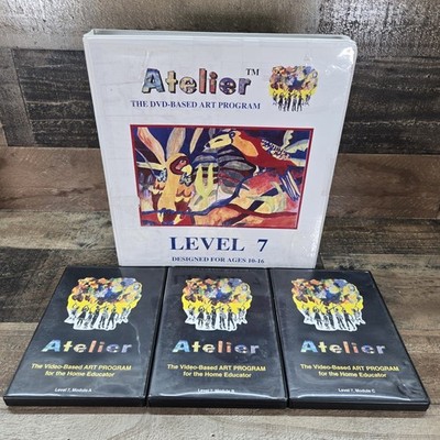 Atelier Level 7 (DVD, 2005) Video Based Art Program Homeschool Art