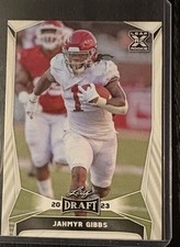 JAHMYR GIBBS 2023 LEAF DRAFT RC #50 ALABAMA 