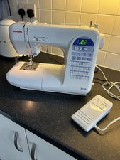 Janome XC-50 Digital Computerised Sewing Machine XC50 & Foot Pedal 50W