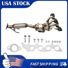 Front Exhaust Manifold Catalytic Converter EPA For 2013-17 Ford Fusion 2.5L