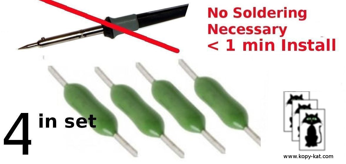 4 Reset Transfer Belt Fuse Okidata OKI C5950 C5550 MC560 C610 C710 C