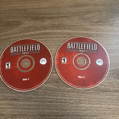 BATTLEFIELD 1942 PC CD ROM Video Game DISCS ONLY