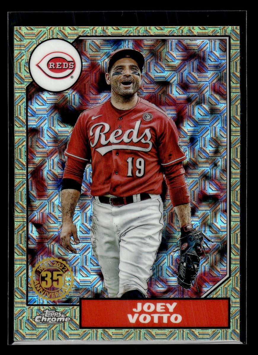 2022 Topps #T87C-57 Joey Votto 1987 35th Anniversary Chrome