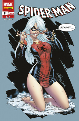 SPIDER-MAN (2019) 9 deutsch VARIANT lim.333 SCOTT CAMPBELL Amazing 607 Black Cat