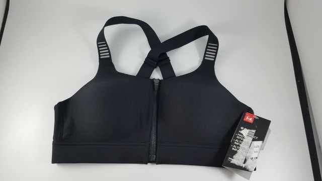 under armour women's vanish high zip sports bra