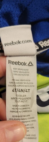 Lot Of 3 Reebok and Batman Boys Hoodies Sizes 4T & 3T Spellout Athletic - Picture 5 of 9