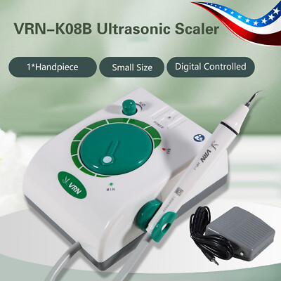 Portable Dental Ultrasonic Piezo Scaler 5 Tips Fit EMS & HP-1 Handpiece VRN