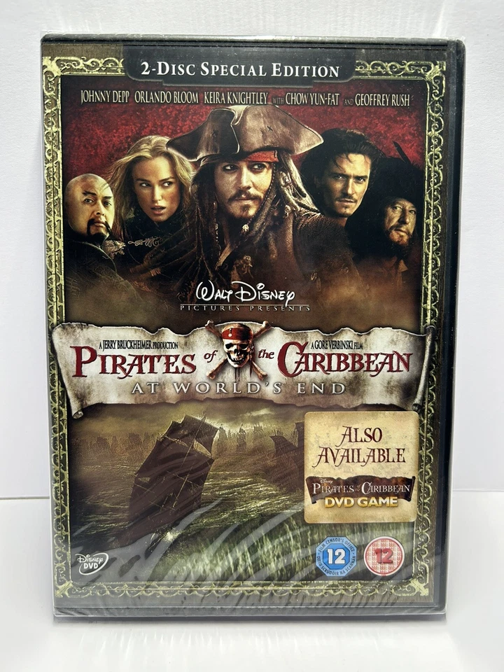 Pirates Of The Caribbean - At World's End 2 - Disk Special Edition (DVD, 2007) - Image 3 of 4