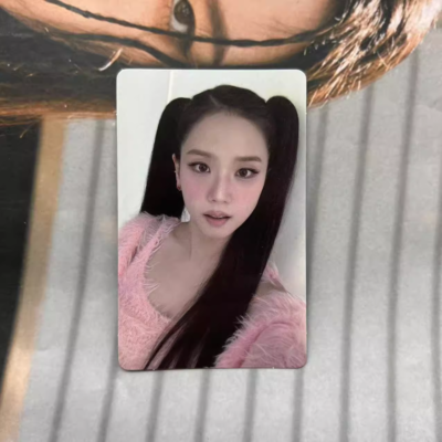 Official BLACKPINK Jisoo Photocard – SOLO 2 Album – Twin Tails