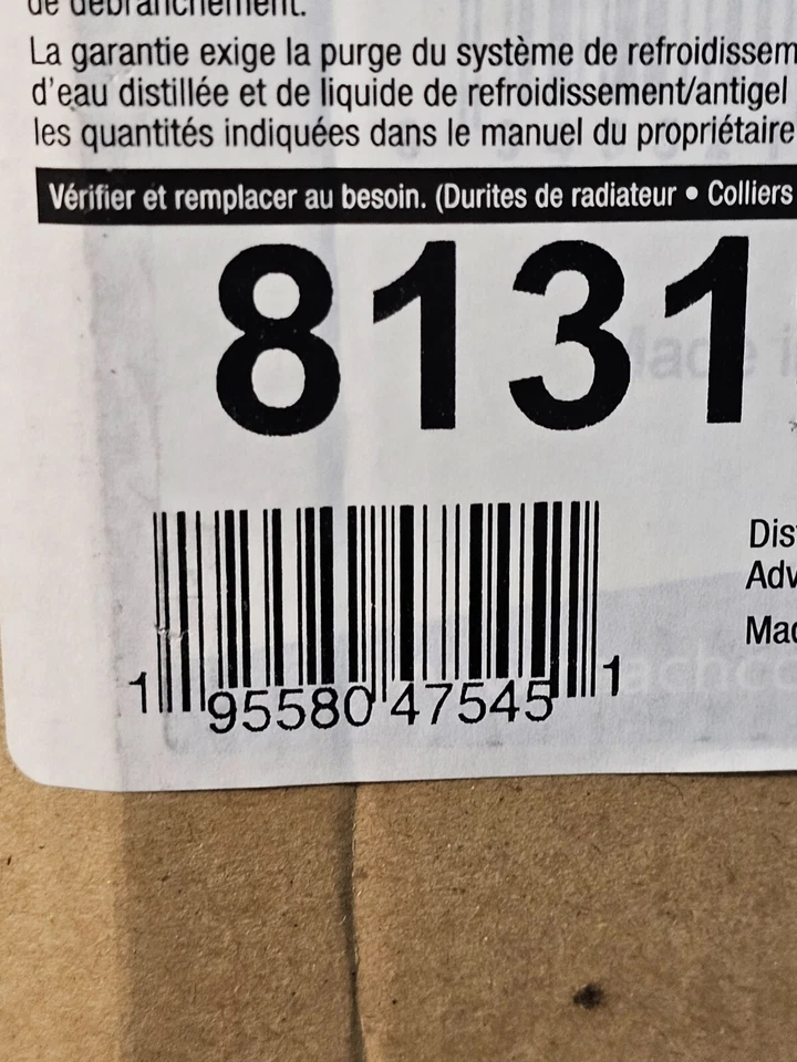 Radiador premium 813194 de alta resistencia para Hyundai Santa Fe Carquest 2016 Foto 3 de 4