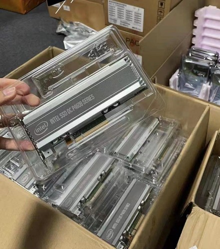 Intel 6.4TB P4608 SSD DC PCIE CARD SSDPECKE064T7 MLC NVME - 第 1/2 張圖片