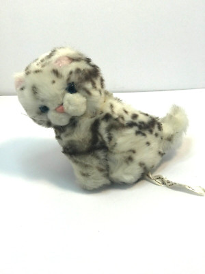 AMERICAN WEGO KITTY CAT PLUSH STUFFED ANIMAL KITTEN VINTAGE MADE IN KOREA READ