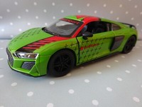 Audi R8 Sport GrüN Modelauto Ca.13Cm *Neu* 1:36 RüCkzugmotor