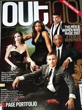 MARY-LOUISE PARKER Jennifer Hudson Out Magazine December 2007 Bryan Batt