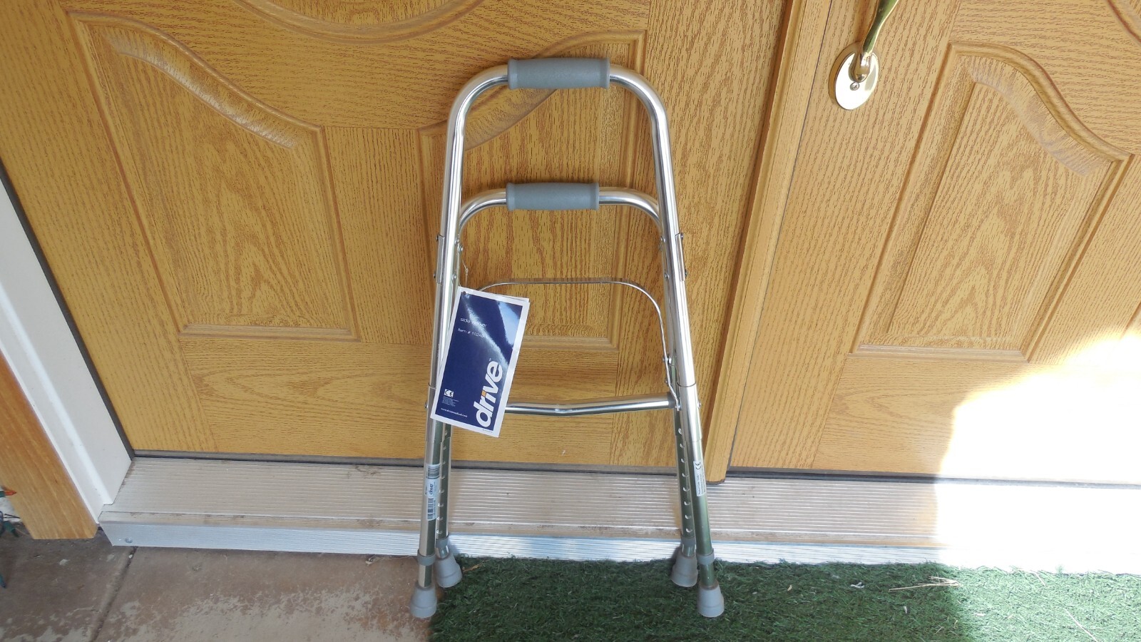 Drive Medical Side Style Hemi One Arm Walker, Chrome, Adult eBay