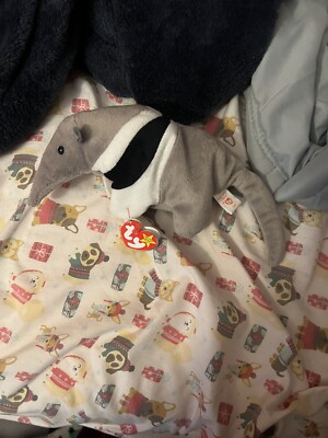 New Ty Beanie Babies Ants the Ant Eater Retired