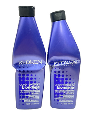 Redken Color Extend Blondage Shampoo (10.1fl/300ml) Lot Of 2