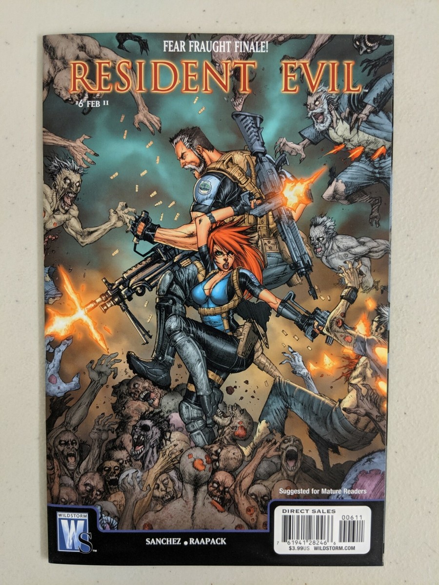 Resident Evil #6 (2011 Wildstorm) Ricardo Sanchez Jheremy Raapack