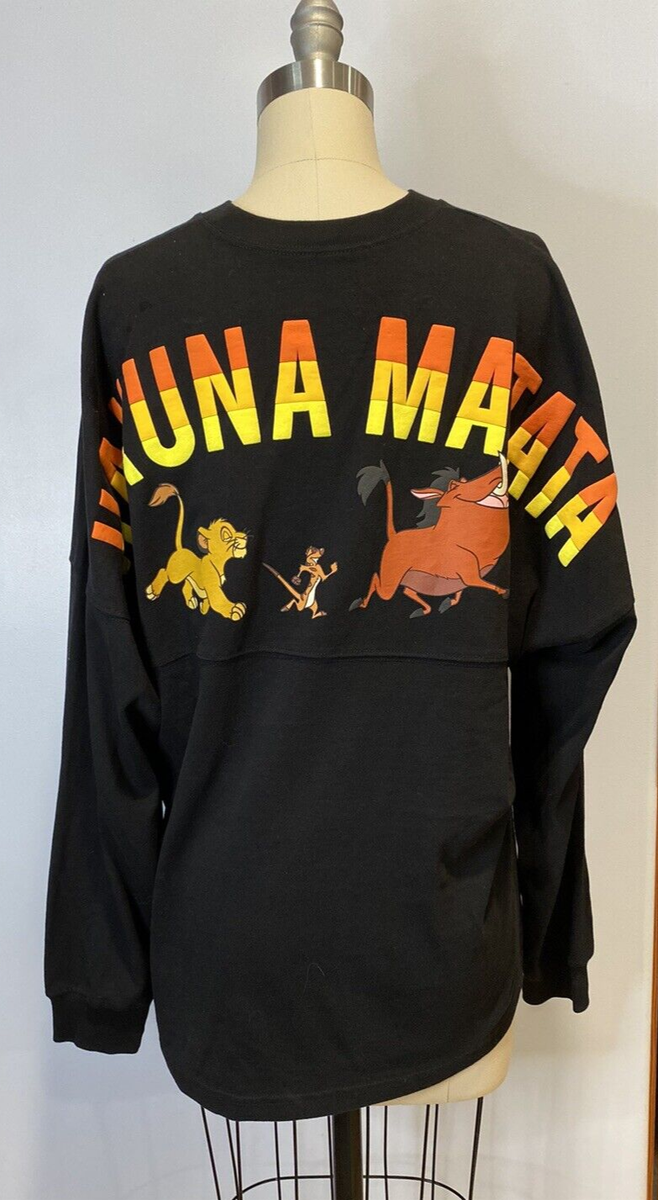 Disney The Lion King Hakuna Matata Spirit Jersey Black Simba