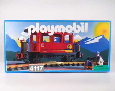 Playmobil 4117 V1 Sunset Passenger Train Car Brand New in Factory