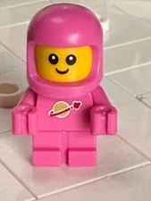 LEGO Classic Pink Spacebaby Minifigure Astronaut Series 26 Pink Space Baby NEW