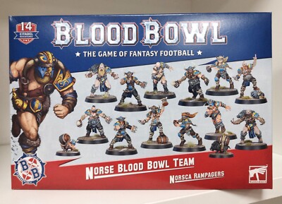 Blood Bowl Team Norse : Norsca Rampagers Single Miniatures