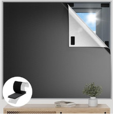 Blackout Curtains for Bedroom, 36" x 57" Temporary Blackout Shades for Windows,